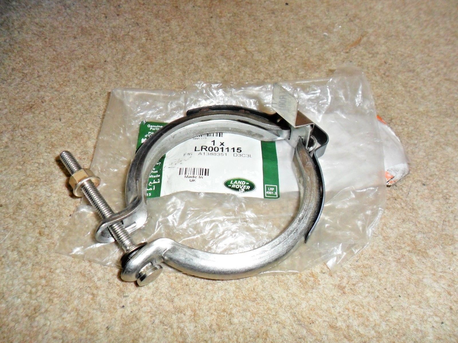 Egzoz Boru Kelepçesi | Freelander 2 LR001115